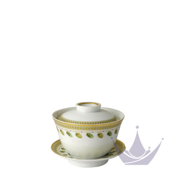 Чаша с блюдцем и с крышкой 100мл коллекции Constance бренда Bernardaud
