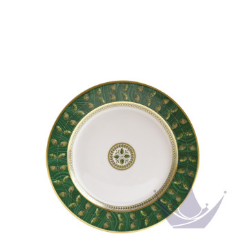 Тарелка закусочная 21см коллекции Constance Malachite бренда Bernardaud