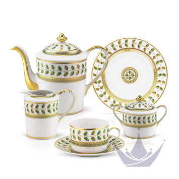 Кофейный сервиз на 6 персон бренда Bernardaud