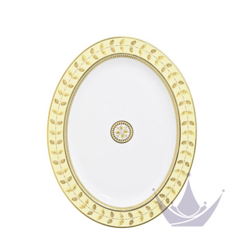 Блюдо овальное 38см коллекции Constance Jaune бренда Bernardaud