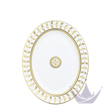 Блюдо овальное 33см коллекции Constance Jaune бренда Bernardaud