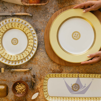 Коллекция Constance Jaune бренда Bernardaud