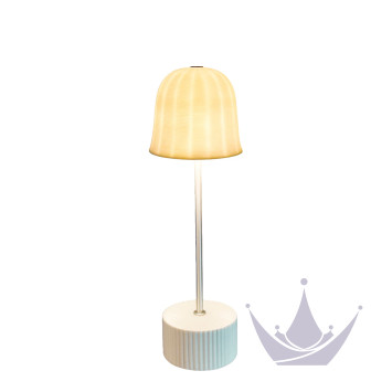Лампа настольная 34см коллекции Cordouan Campanule бренда Bernardaud