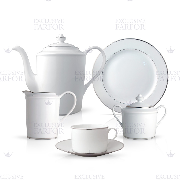 Кофейный сервиз на 6 персон коллекции Cristal бренда Bernardaud