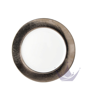 Тарелка подстановочная 29,5см коллекции Dune Platine бренда Bernardaud