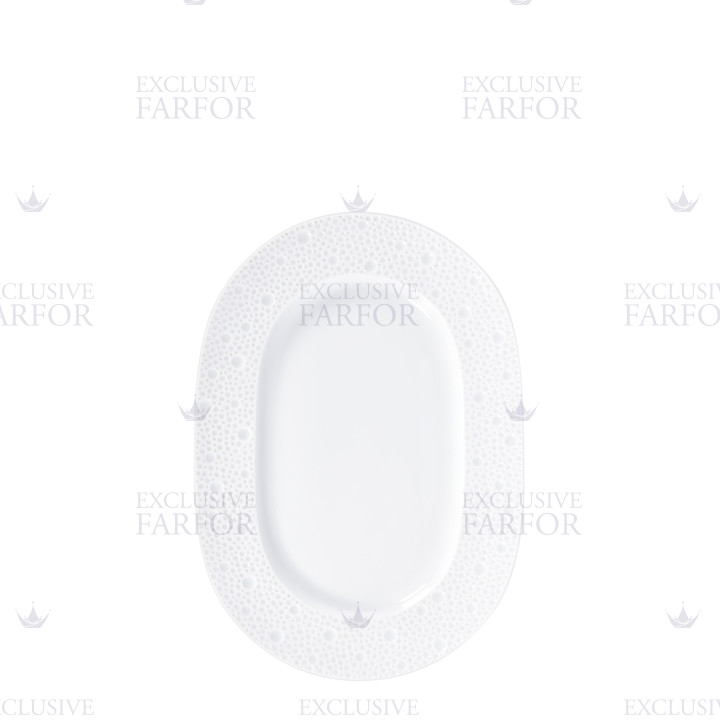 Блюдо для гарнира 23x12см коллекции Ecume бренда Bernardaud