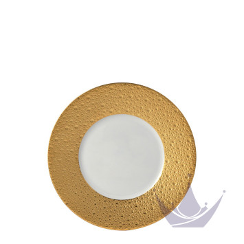 Тарелка закусочная 21см коллекции Ecume Or бренда Bernardaud