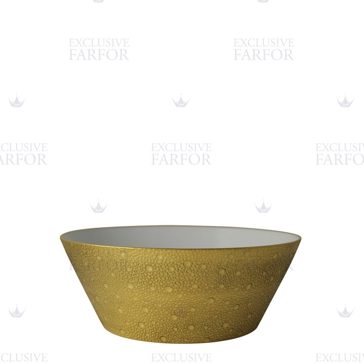Салатник 24см коллекции Ecume Or бренда Bernardaud