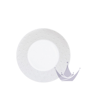 Тарелка суповая 22,5см коллекции Ecume Pearl бренда Bernardaud