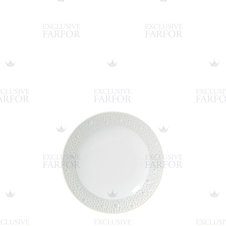 Тарелка гурман 11см коллекции Ecume Pearl бренда Bernardaud