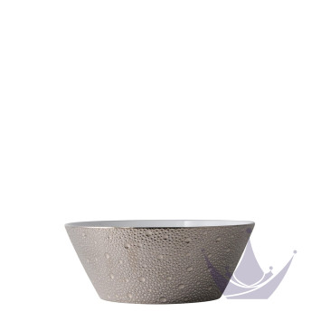 Салатник 20см коллекции Ecume Platine бренда Bernardaud