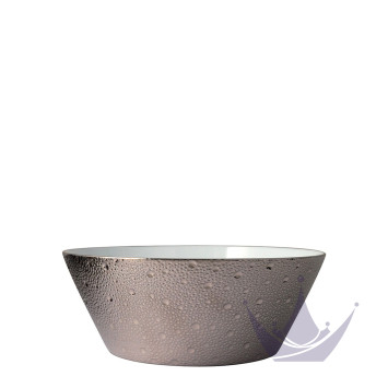 Салатник 24см коллекции Ecume Platine бренда Bernardaud