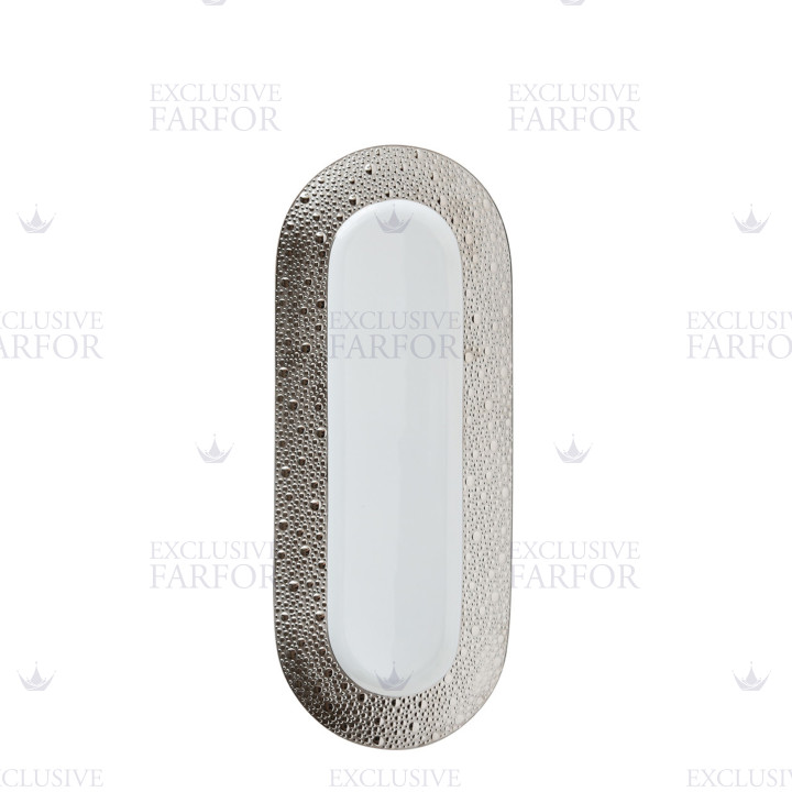 Блюдо для багетов 32x12,5см коллекции Ecume Platine бренда Bernardaud