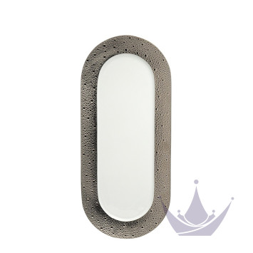 Блюдо для пирога 38см коллекции Ecume Platine бренда Bernardaud
