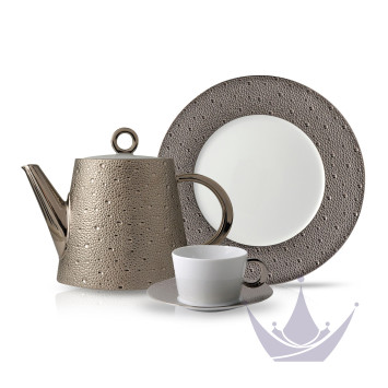 Коллекция Ecume Platine бренда Bernardaud