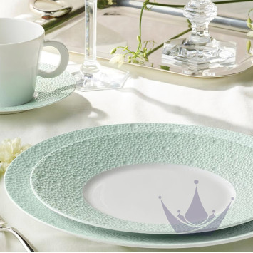 Тарелка закусочная 21см коллекции Ecume Vert бренда Bernardaud
