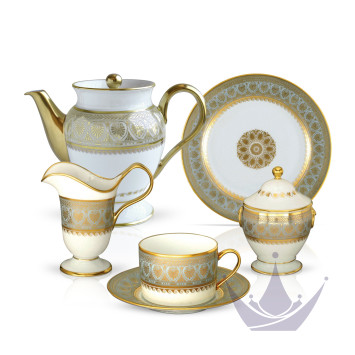 Кофейный сервиз на 6 персон бренда Bernardaud