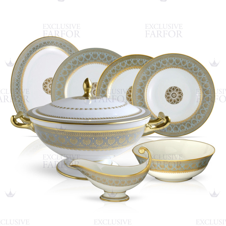 Столовый сервиз на 6 персон коллекции Elysee бренда Bernardaud