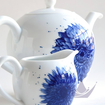 Чайный сервиз на 6 персон бренда Bernardaud