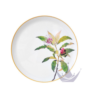 Тарелка тортовая 32см коллекции Jardin Indien бренда Bernardaud
