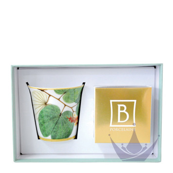 Ароматическая свеча 9см коллекции Jardin Indien бренда Bernardaud