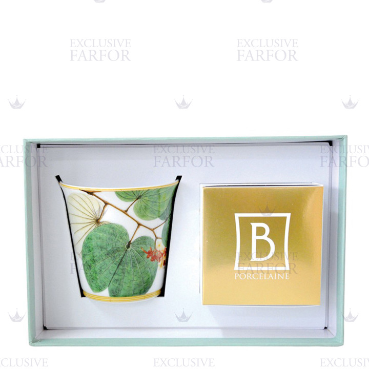 Ароматическая свеча 9см коллекции Jardin Indien бренда Bernardaud
