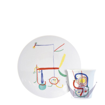 Набор из 2 предметов коллекции A Toute Epreuve - Joan Miro бренда Bernardaud