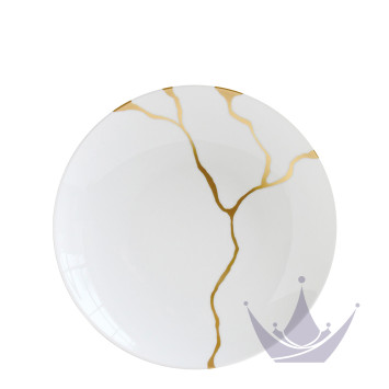 Тарелка глубокая 29см коллекции Kintsugi - Sarkis бренда Bernardaud