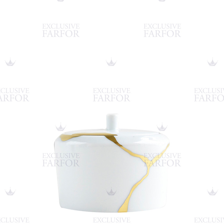 Сахарница 150мл коллекции Kintsugi - Sarkis бренда Bernardaud