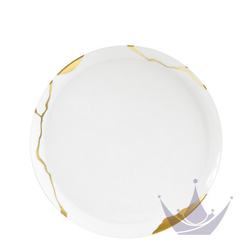 Тарелка тортовая 32см коллекции Kintsugi - Sarkis бренда Bernardaud