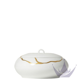 Икорница 23см коллекции Kintsugi - Sarkis бренда Bernardaud