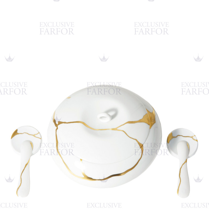 Набор из 5 предметов коллекции Kintsugi - Sarkis бренда Bernardaud