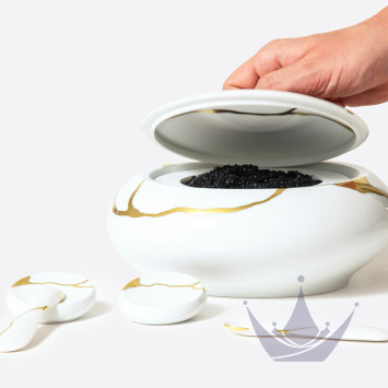 Набор из 5 предметов коллекции Kintsugi - Sarkis бренда Bernardaud