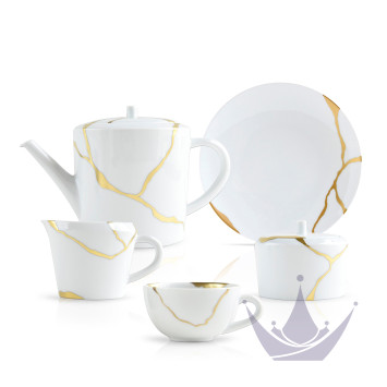Кофейный сервиз на 6 персон бренда Bernardaud