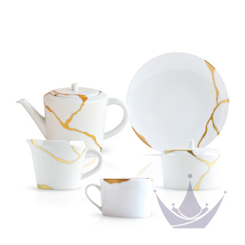 Чайный сервиз на 6 персон бренда Bernardaud