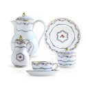 Кофейный сервиз на 6 персон коллекции Le Gobelet Du Roy бренда Bernardaud