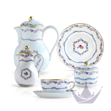 Кофейный сервиз на 6 персон бренда Bernardaud