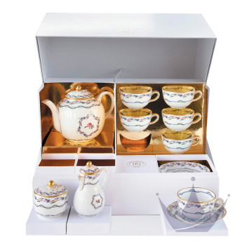 Сервиз чайный на 6 персон 15 предметов бренда Bernardaud