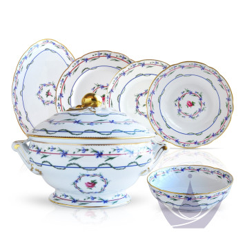 Столовый сервиз на 6 персон бренда Bernardaud