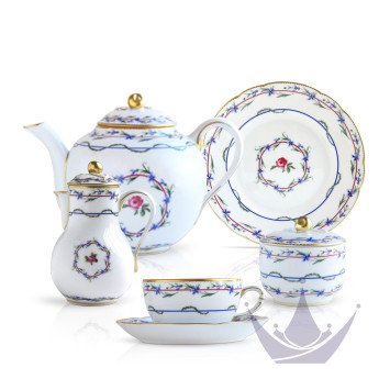 Чайный сервиз на 6 персон бренда Bernardaud