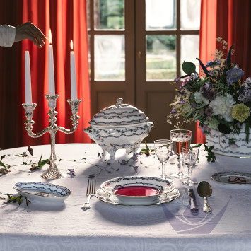 Чайный сервиз на 6 персон бренда Bernardaud