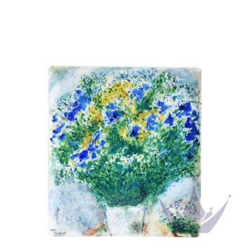 Чаша прямоугольная 26,5х23,5см коллекции Les Bouquets de Fleurs - Marc Chagall бренда Bernardaud