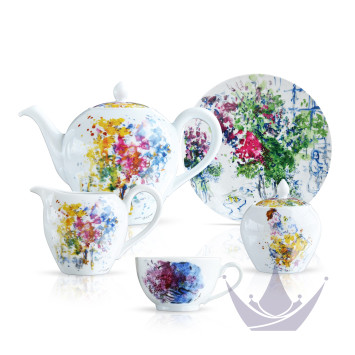Чайный сервиз на 6 персон бренда Bernardaud