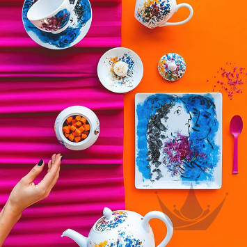 Чайный сервиз на 6 персон бренда Bernardaud