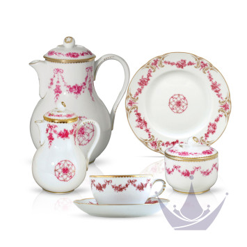 Кофейный сервиз на 6 персон бренда Bernardaud