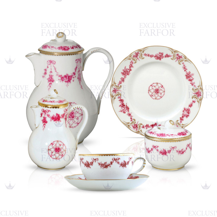 Кофейный сервиз на 6 персон коллекции Louis XV бренда Bernardaud
