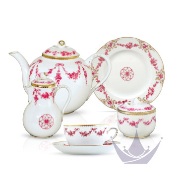 Чайный сервиз на 6 персон бренда Bernardaud