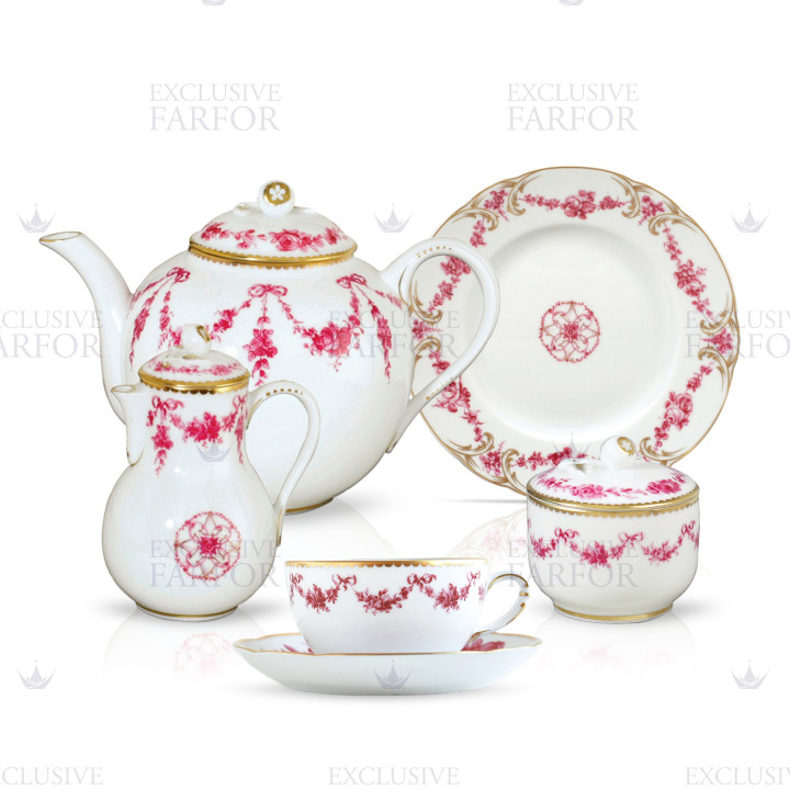 Чайный сервиз на 6 персон коллекции Louis XV бренда Bernardaud