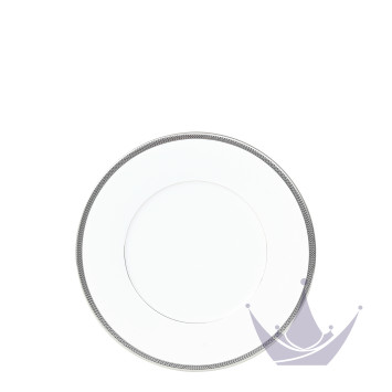 Тарелка закусочная 21см коллекции Maille Platine бренда Bernardaud
