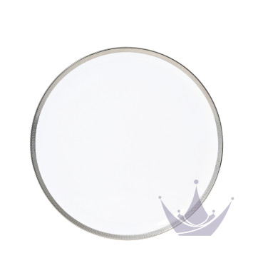 Тарелка тортовая 31,5см коллекции Maille Platine бренда Bernardaud